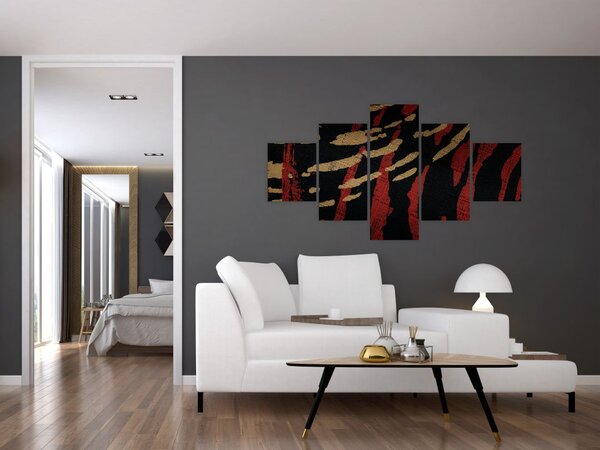Obraz abstrakce (125x70 cm)