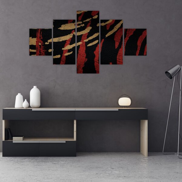 Obraz abstrakce (125x70 cm)