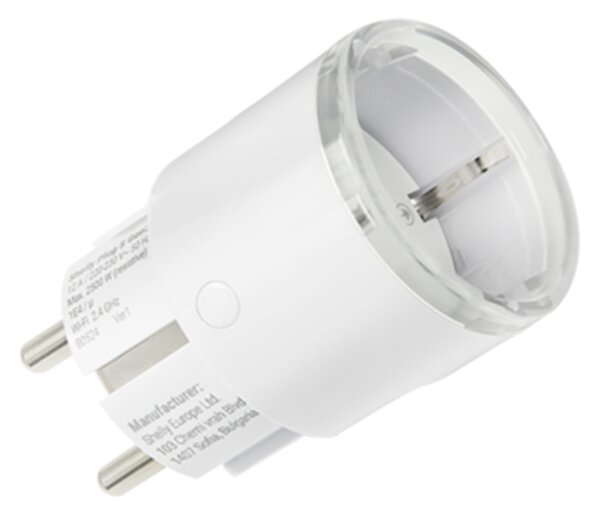 Sada 5 chytrých zásuvek Shelly Plug S MTR Gen3 12A (bílá)