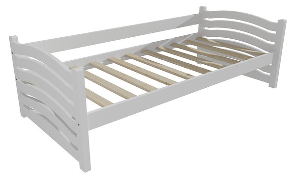 Vomaks Dětská postel DP 004 Rozměr: 80 x 160 cm, Povrchová úprava: netransparentní barva bílá