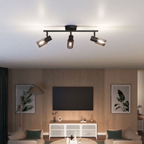 Palms bodové svítidlo 3x E14 25W bez zdroje 48,5cm IP20, černé