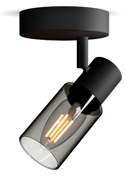 Palms bodové svítidlo 1x E14 25W bez zdroje 13cm IP20, černé