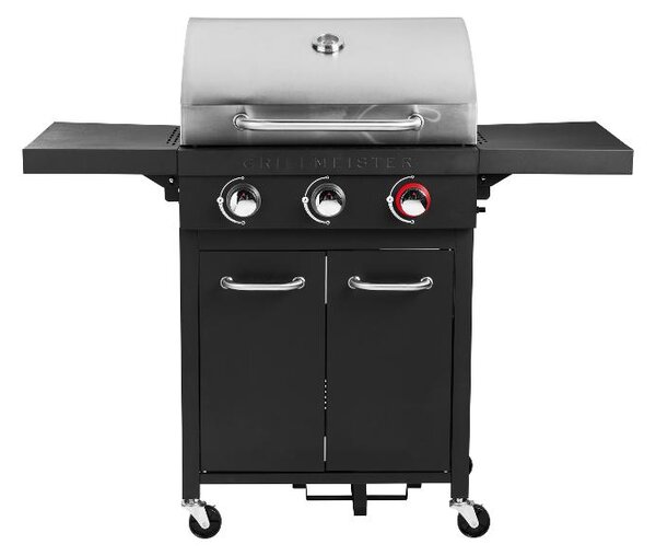 Grillmeister Plynový gril se 3 hořáky Memphis, 11,5 kW (100387439)