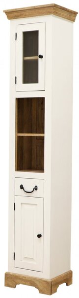 Skříňka do koupelny Retro 40x190x35 z mangového dřeva