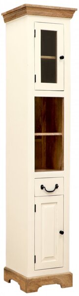 Skříňka do koupelny Retro 40x190x35 z mangového dřeva