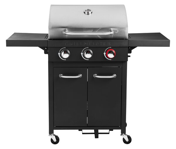 Grillmeister Plynový gril se 3 hořáky Memphis, 11,5 kW (100387439)
