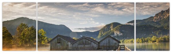 Obraz jezera (170x50 cm)