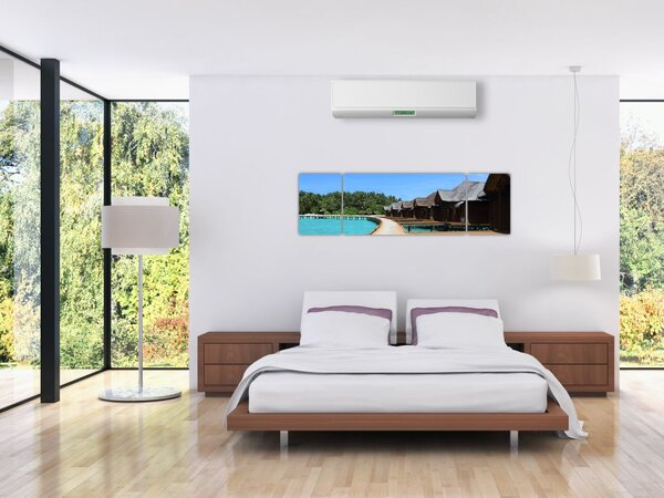 Obraz Maledivy (170x50 cm)