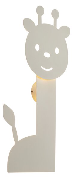 Dětské nástěnné svítidlo béžové vč. LED 3-krokové stmívatelné - Gigi the Giraffe