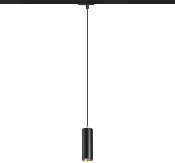 MAVRO pro jednookr. lištu závěsná černá/zlatá 230V LED 12W 38° 3000K - RED - DESIGN RENDL