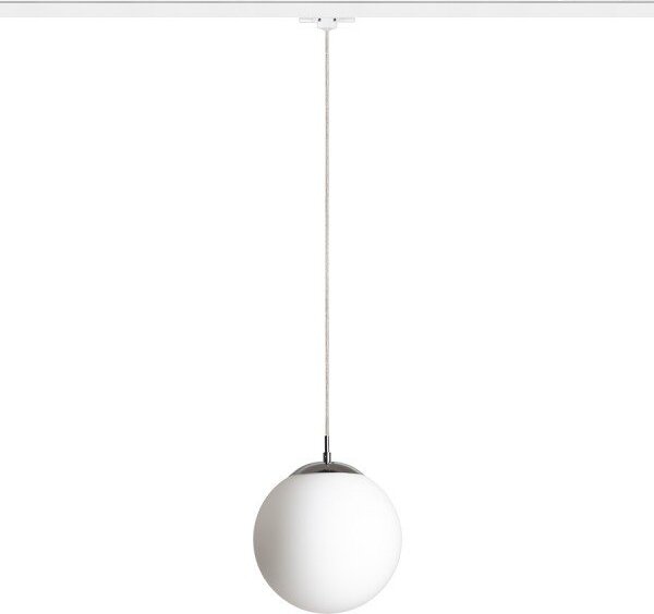LUNA 25 pro tříokr. lištu opálové sklo/chrom 230V E27 15W - RED - DESIGN RENDL
