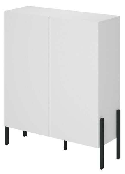 Komoda Kjukon 110 (matná bílá). Akce -15%