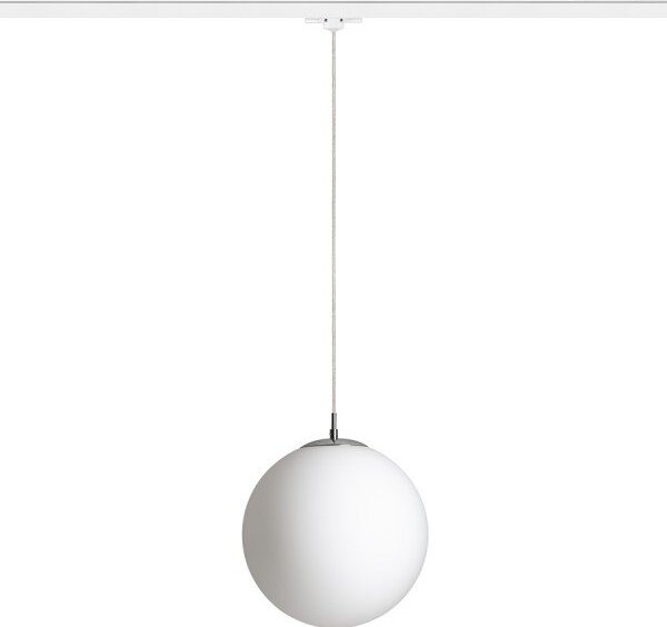 LUNA 30 pro tříokr. lištu opálové sklo/chrom 230V E27 15W - RED - DESIGN RENDL