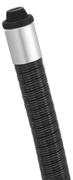Juskys Ratanový kulatý stůl Yoro Ø60 cm - černý