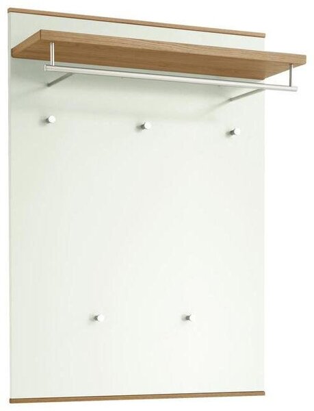 ŠATNÍ PANEL, bílá, barvy dubu, 80/109/27 cm Novel - Šatní panely