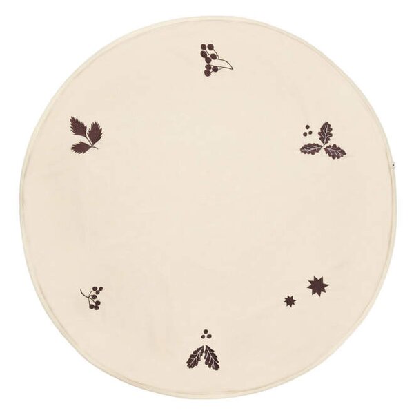 Ferm Living Podložka pod vánoční stromeček Oak Round, natural