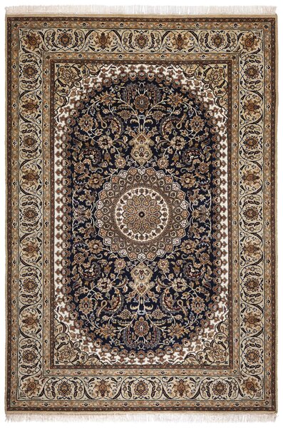 ORIENTÁLNÍ KOBEREC, 120/180 cm modrá, béžová Cazaris - Orientální koberce