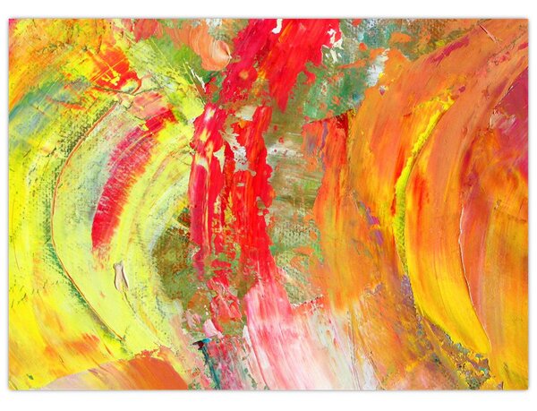 Obraz abstrakce - malba (70x50 cm)