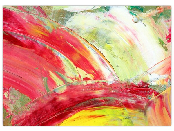 Obraz abstrakce - malba (70x50 cm)