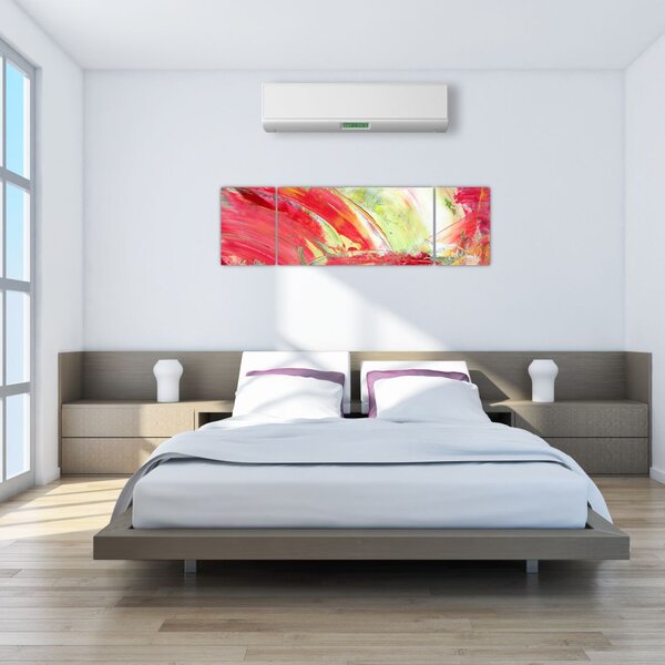 Obraz abstrakce - malba (170x50 cm)