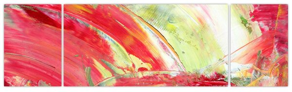 Obraz abstrakce - malba (170x50 cm)