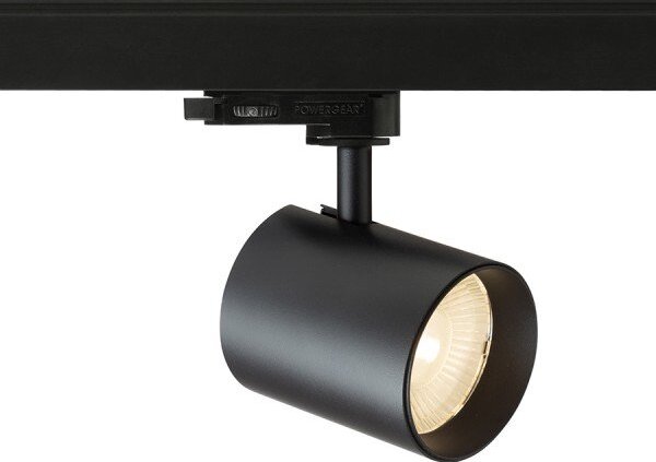 IRIS 7 pro tříokr. lištu černá 230V LED 10W 24° 3000K - RED - DESIGN RENDL
