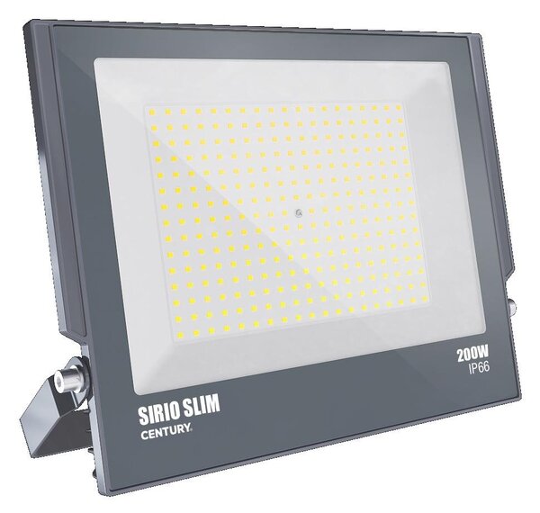 CEN SRS-2009560 LED reflektor SIRIO SLIM 200W 6000K 110d 303x366x34mm IP66 IK08 - CENTURY