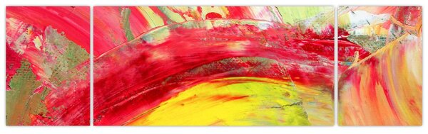 Obraz abstrakce - malba (170x50 cm)