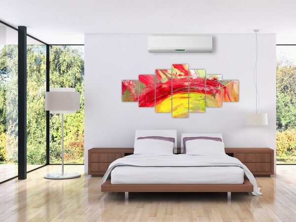 Obraz abstrakce - malba (210x100 cm)