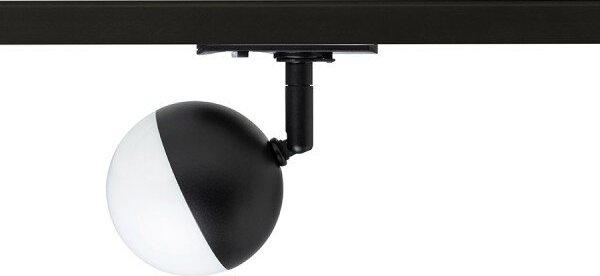 LYRA pro jednookr. lištu černá mléčný akryl 230V LED 5W 3000K - RED - DESIGN RENDL
