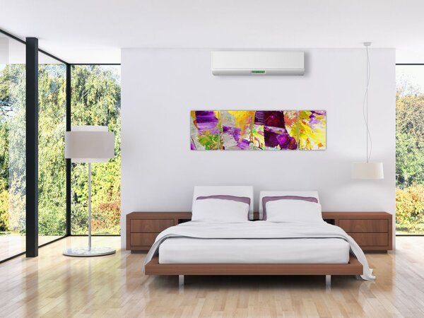 Obraz abstrakce - malba (170x50 cm)