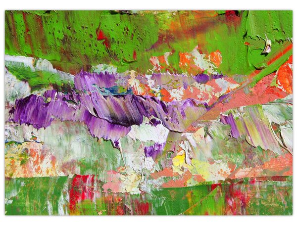 Obraz abstrakce - malba (70x50 cm)