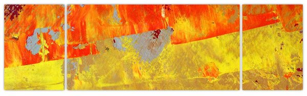 Obraz abstrakce - malba (170x50 cm)