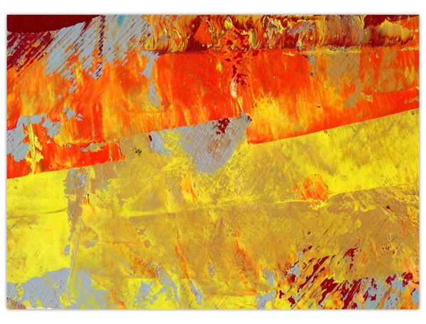 Obraz abstrakce - malba (70x50 cm)
