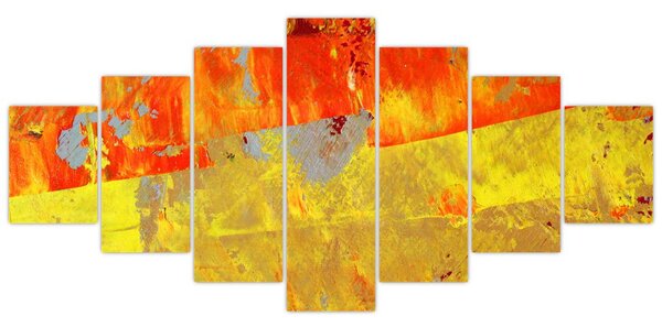 Obraz abstrakce - malba (210x100 cm)