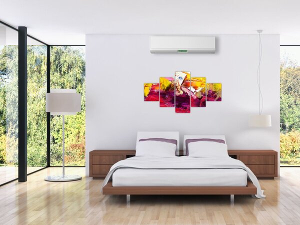 Obraz abstrakce - malba (125x70 cm)