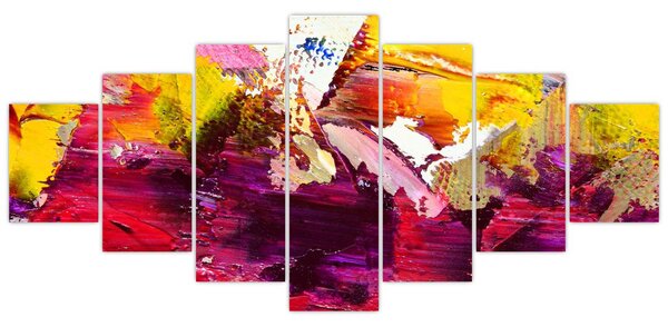 Obraz abstrakce - malba (210x100 cm)