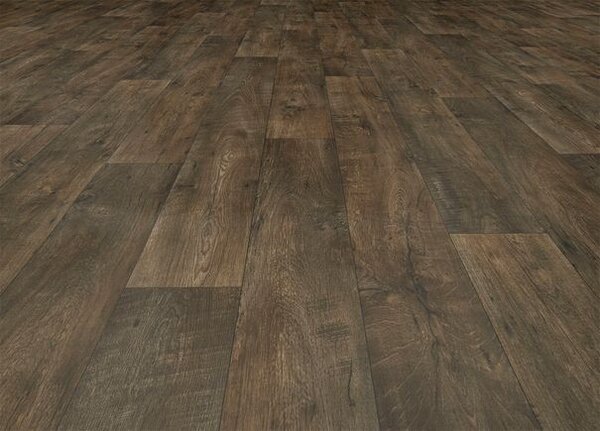 Breno PVC XTREME Valley Oak 636D – tmavé dřevo, šíře 400 cm