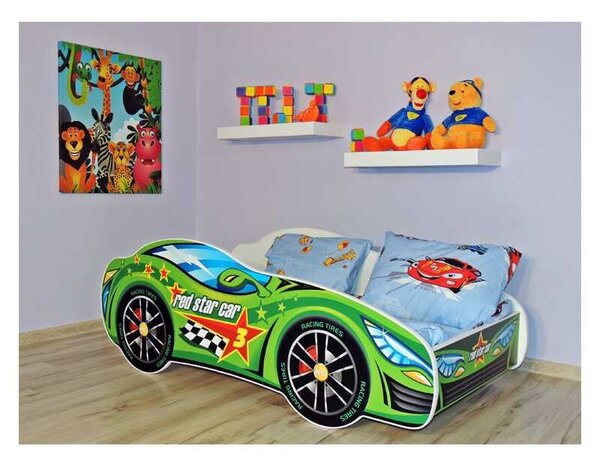 TopBeds dětská postel Racing zelený 160x80