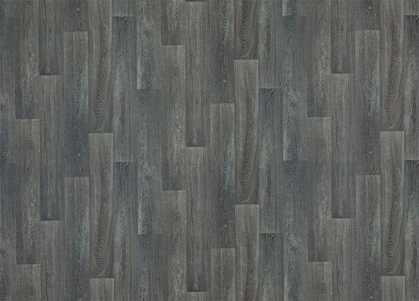 Breno PVC XTREME Pure Oak 946E – tmavě šedé dřevo, šíře 400 cm