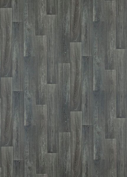 Breno PVC XTREME Pure Oak 946E – tmavě šedé dřevo, šíře 400 cm