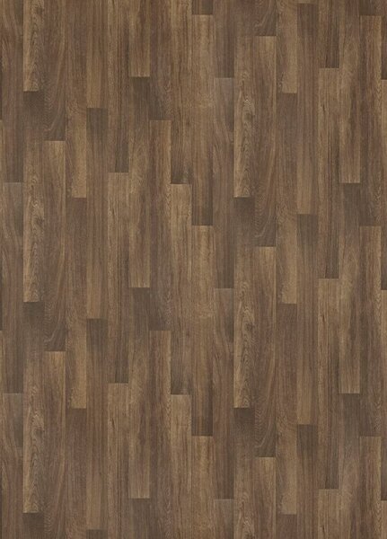 Breno PVC XTREME Natural Oak 369M – tmavě hnědé dřevo, šíře 400 cm