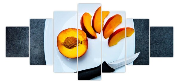 Obraz broskve (210x100 cm)