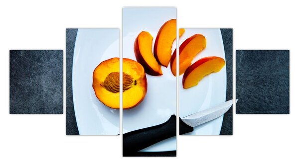 Obraz broskve (125x70 cm)