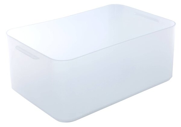SUNDIS Plastový úložný organizér Pure Box A5 střední, mléčný