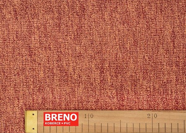 Breno Metrážový koberec RAMBO-BET 38 oranžový, šíře 400 cm