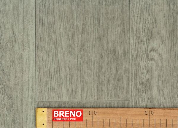 Breno PVC XTREME Pure Oak 904M – šedé dřevo, šíře 400 cm
