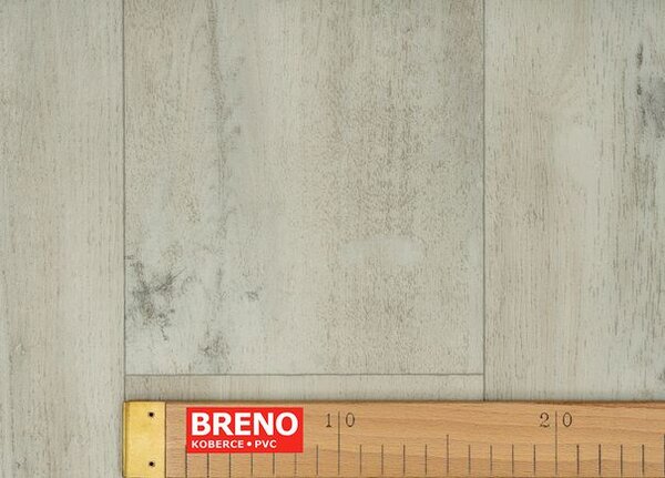 Breno PVC XTREME Silk Oak 109S – šedé dřevo, šíře 200 cm
