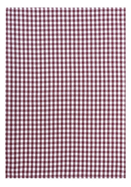 Utěrka DESIGN kostička vínová 50 x 70 cm