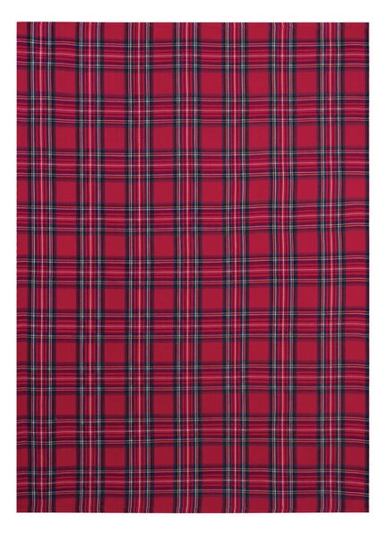 Utěrka DESIGN káro červená 50 x 70 cm